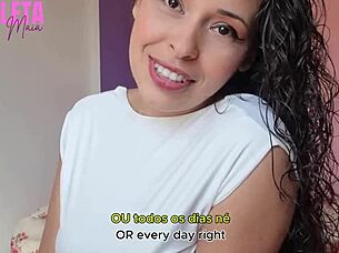 wanna jerk off with your naughty neighbor flashing her small tits?