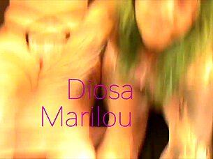 Marilou and Diosa Explore Femdom Bondage with Heels, Gagging, and Vibrator in Dirty Lesbian Play
