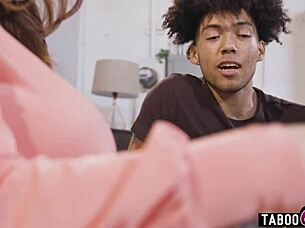 huge boobs milf natasha nice fucks young black guy with passion 😈🔥