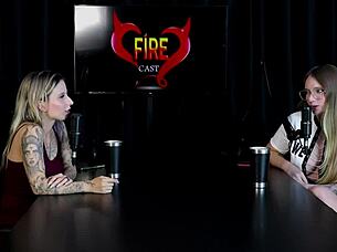 Hey folks, catch the best moments from Naty Varga's Fire Cast episode with Baby Fire on Sheer Red!