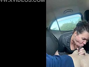 Shy guy enters but leaves addicted to my big tits hot mouth and mature pleasure making him cum like never!