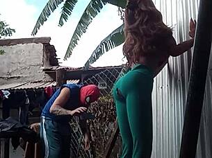 I Feel So Turned On Provoking My Partner's Sexy Ass with a Toy