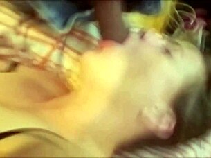 I crave that French slut in satin lingerie giving doggy blowjob and rimming POV