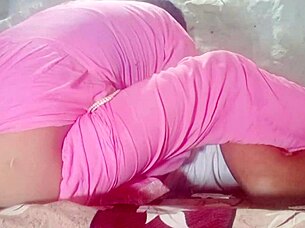 Slim Sexy Girl Cleans House But Gets Fucked Hard By Muscular Owner Instead