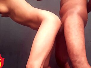 I love how this skinny Colombian bride babe takes it hard in her big ass, feeling every thrust deeply