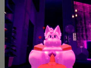 Hey, check out this furry slut getting pounded by a massive cock on Roblox