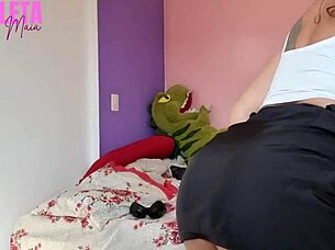 wanna jerk off with your naughty neighbor flashing her small tits?