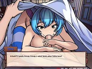 I crave that intense morning blowjob from the cat girl on the breeding farm, her mouth feels amazing