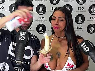 Vane the fit milf heats up the preview for the spicy room with her muscular athletic body.