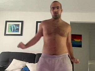 Solo Close-Up Dance Show at Home with Party Music