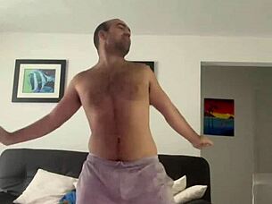 Solo Close-Up Dance Show at Home with Party Music