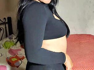 Casual narrative of riding wet pussy on big ass brunette after gym session. Creampie finishes intense interracial homemade fuck.