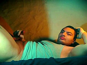 Sexy 18th century doctor Caballero in latex gloves examines muscular patient with huge cock!