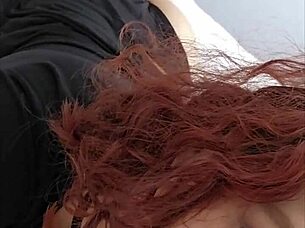 Oh baby, watch me dildo this fat ass and cum hard just for you - ass to mouth action!