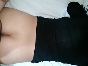 What If This Petite Brunette Teen Takes Hard Anal Creampie from Peruvian Babe's Ass?