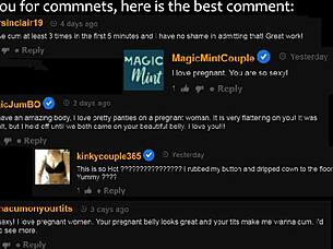 amateur pregnant girlfriend shares intimate moments with friend in homemade video