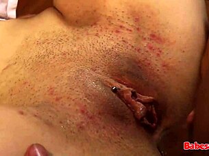 Brunette babe tiffany doll enjoys intense anal creampie action in hardcore session