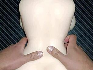 Quickie with huge ass curvy babe goes from pussy to anal creampie domination!