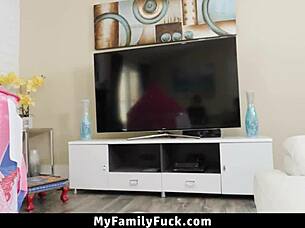 oh yeah, this tight pussy riding and muff diving with young babe turns into intense missionary fucking