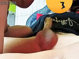 Why does this amateur girl crave giving such a passionate blowjob?