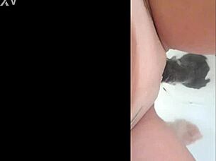 my shaved pussy feels amazing sliding up and down on this nice dildo for ultimate pleasure