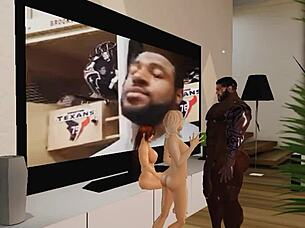 pussy eagerly awaits the thrill of connecting with a sexy interracial hunk like duane brown in steamy encounters