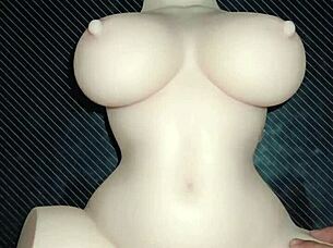 Quickie with huge ass curvy babe goes from pussy to anal creampie domination!