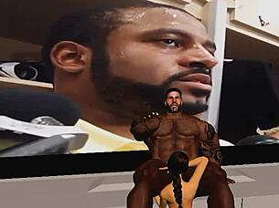 pussy eagerly awaits the thrill of connecting with a sexy interracial hunk like duane brown in steamy encounters