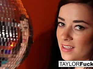 Retro beauties explore desires, fingering passionately in steamy lesbian encounter.