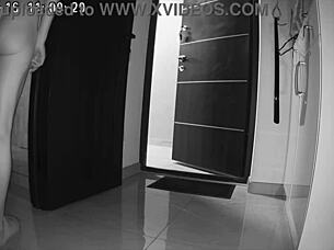 Friend fucks cheating wife hard in ass and cums in mouth