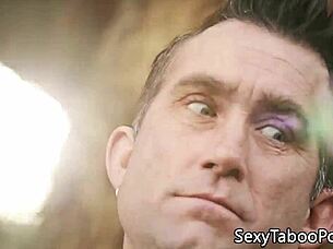 Story of a tattooed mature woman engaging in a fantasy roleplay scenario.