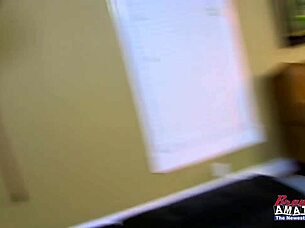 Bailey and Olyssia share sucking and banging fun