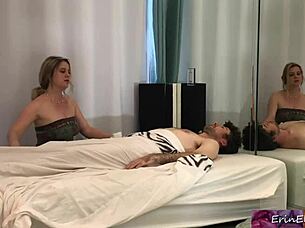 Whoa This Masseuse Takes A Wild Ride On Clients Huge Dick Until Cum On Tits!