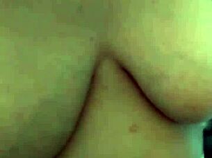 Hey what if this couple masturbates she sucks cock and he cums on milf body full scene!