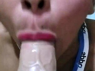 Delicious blowjob action from tattooed latina milf in 2024