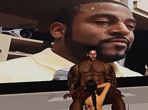 pussy eagerly awaits the thrill of connecting with a sexy interracial hunk like duane brown in steamy encounters