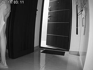 Friend fucks cheating wife hard in ass and cums in mouth