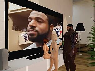 pussy eagerly awaits the thrill of connecting with a sexy interracial hunk like duane brown in steamy encounters