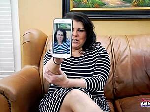 Huge Titted Brunette Winter Hill Suggests Rimming And Sucking A Tasty Sausage In Snowy Usa