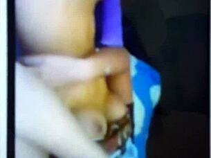 French Slut Toys Shaved Pussy Webcam