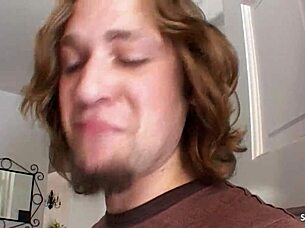 Cuckold Boyfriend Tricks Freckled Redhead Girlfriend Into First Casting Fuck