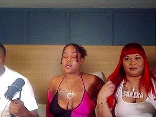 Hey, that homebody orgy with 10 guys banging Latinas and Ebony babes sounds wild