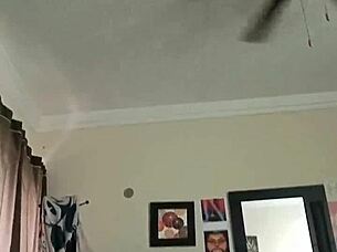 Intensely destroying curvy submissive young Latina amateur's ass with dirty spanking and big tits play