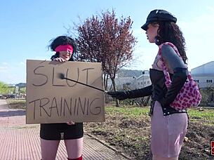 Bdsm - Emmita Misbehaves And Fedora Delivers The Punishment! Emmita Se Porta Mal Y Fedora Se Encarga Del Castigo!