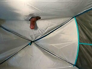 gloryhole fun for horny blonde slut with lingerie masturbation leading to monster cock cumshot and ruined orgasm 😏💦