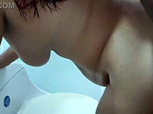 Hey stepmom, wanna fuck while I'm showering?