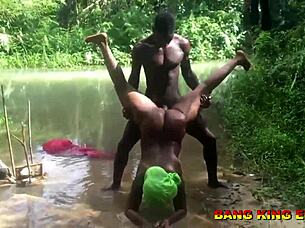 amateur bbc pornstar fucks maiden at african festival