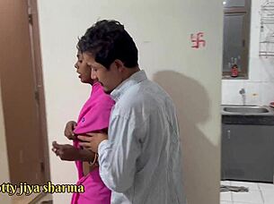 when guy left woman then another guy banged her big ass and pussy on karwa chauth 🔥🍑