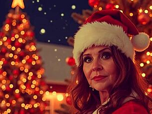 Oh, Granny Carmen, you're my top holiday treat with that creampie!