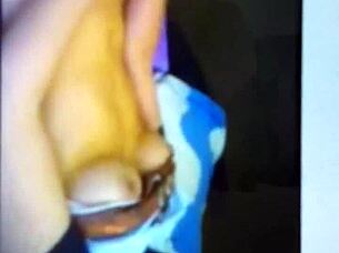 French Slut Toys Shaved Pussy Webcam